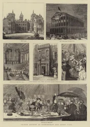 Prinz Arthur in Birmingham und Aston Park